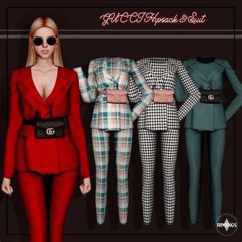 sims 4 Gucci outfits